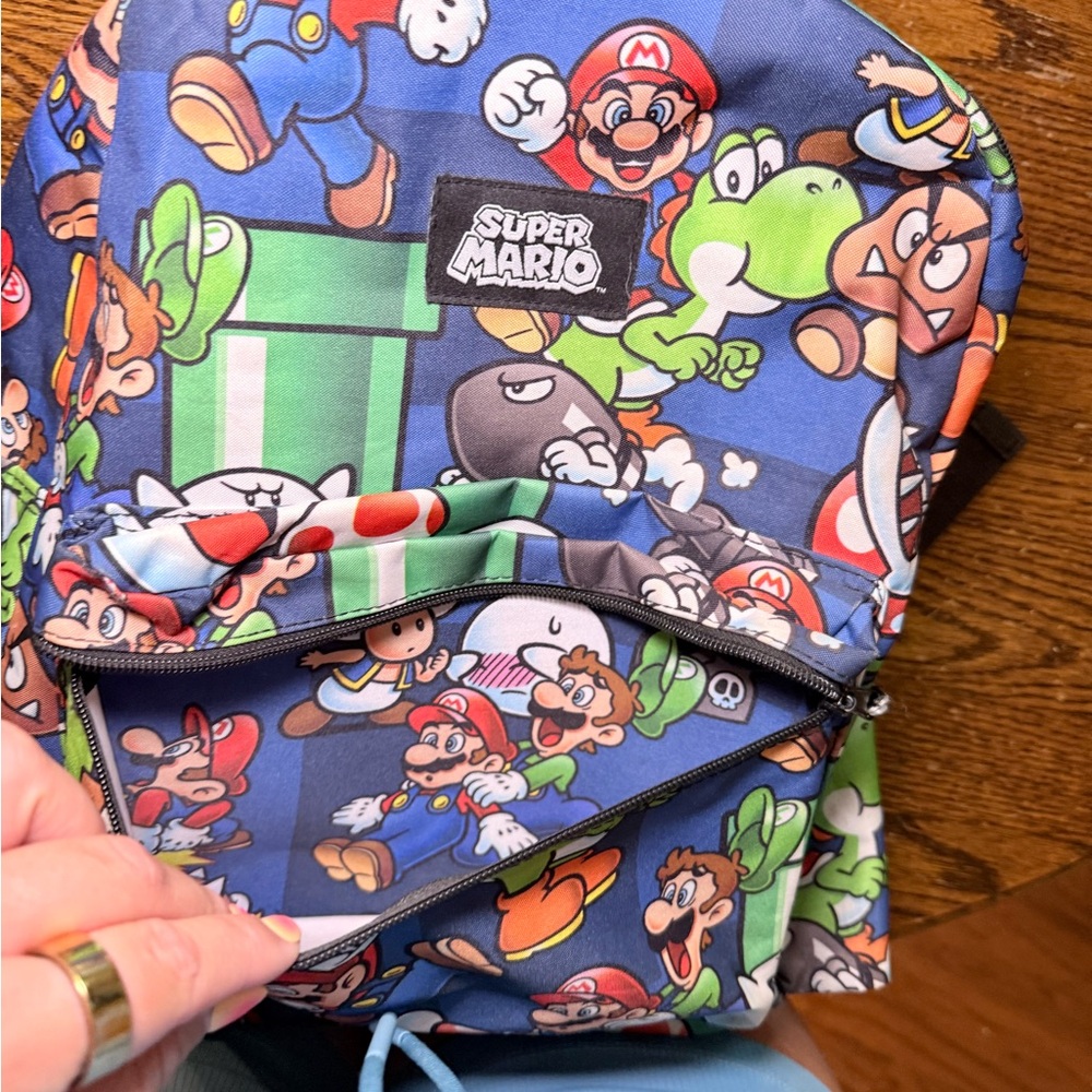 Super Mario Kids Backpack - Picture 2 of 7
